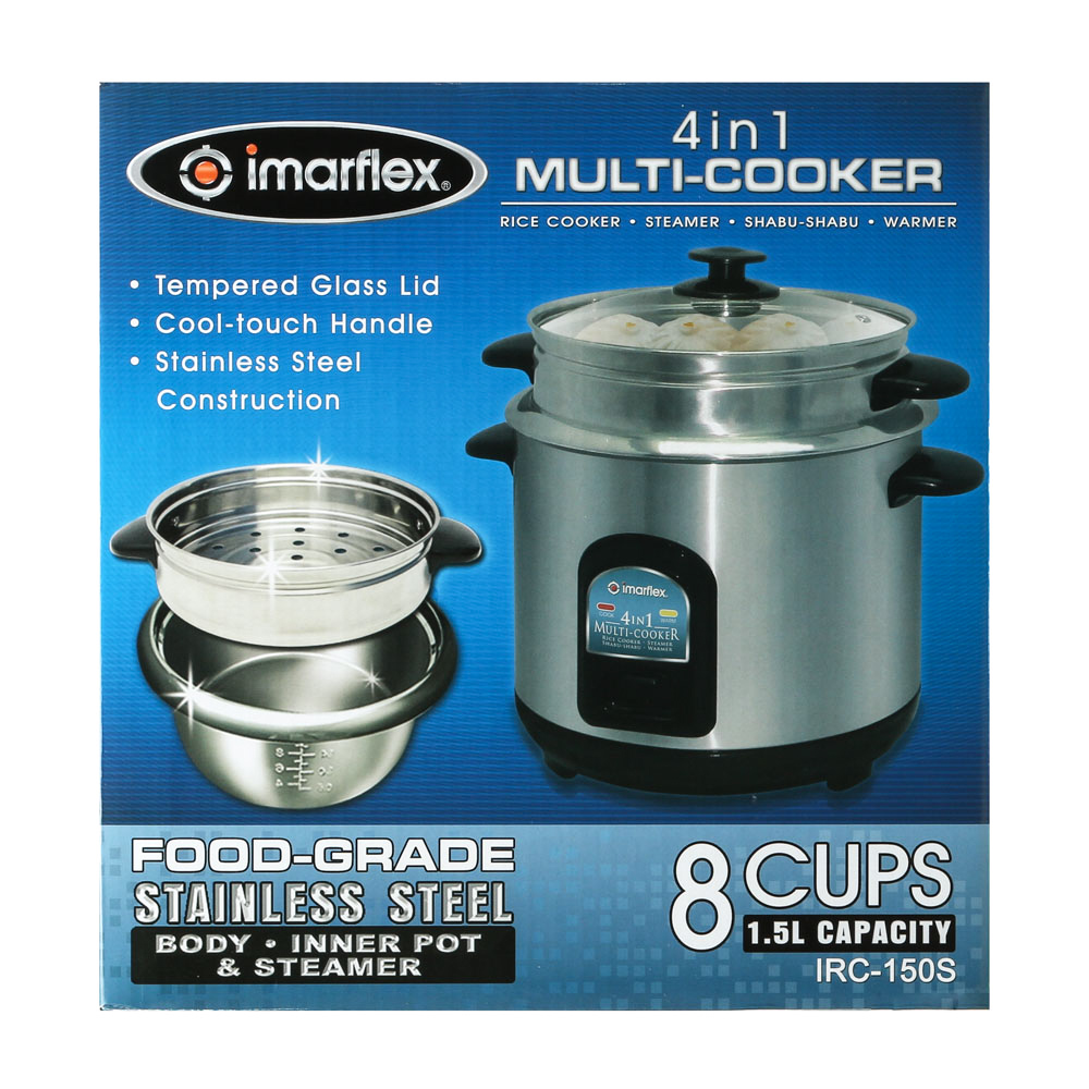 SM Home Imarflex 8 Cup 1 5L 4 In 1 Multi Cooker