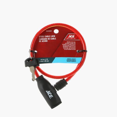 ACE Hardware Philippines Ace Hardware Steel Cable Lock 65cm
