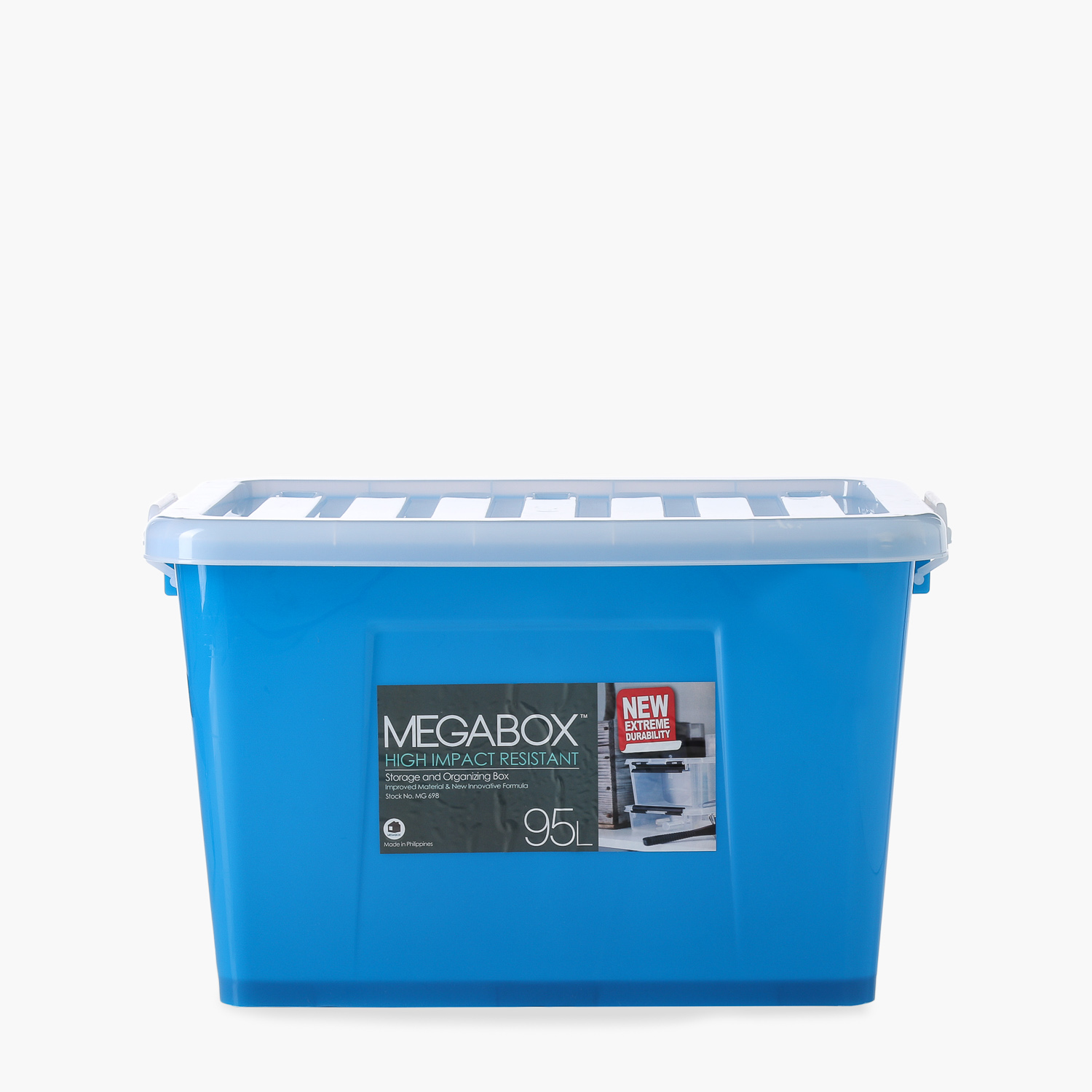 SM Home MegaBox 95L Storage Box (Blue)