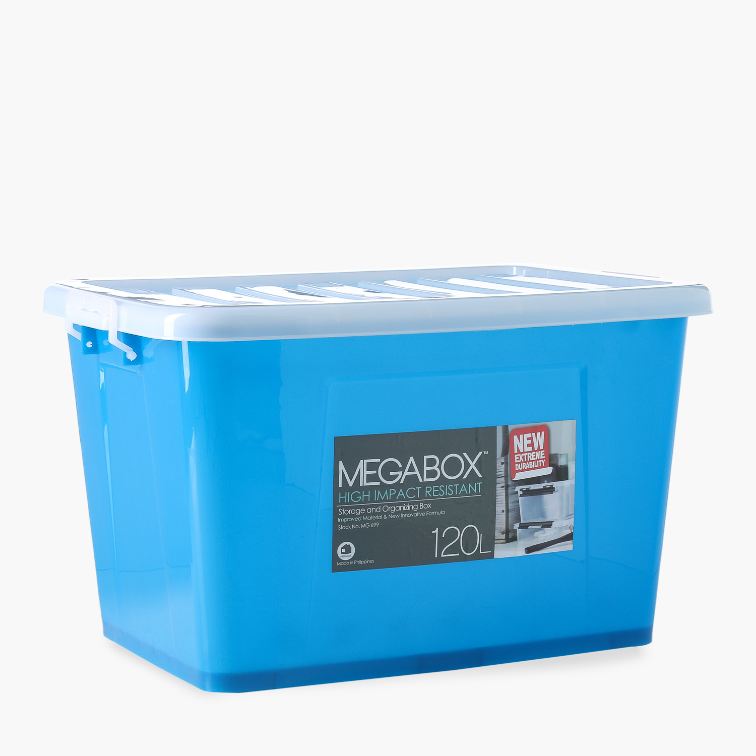 SM Home MegaBox 120L Storage Box (Blue)