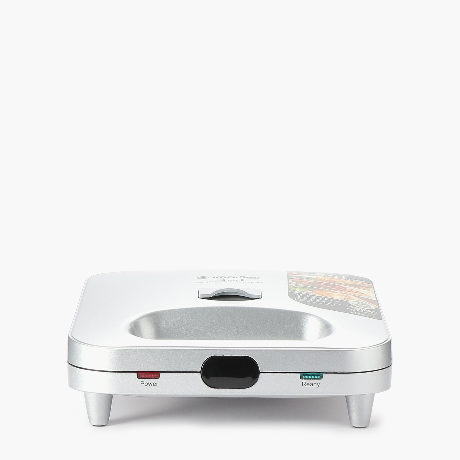 SM Home Imarflex ISM631R 3in1 Panini Sandwich Waffle Snack Maker