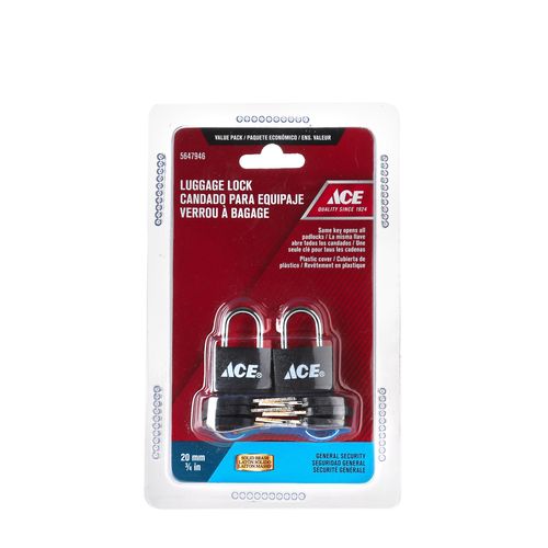 ACE Hardware Philippines Ace Hardware 2Pack Solid Brass Luggage Lock