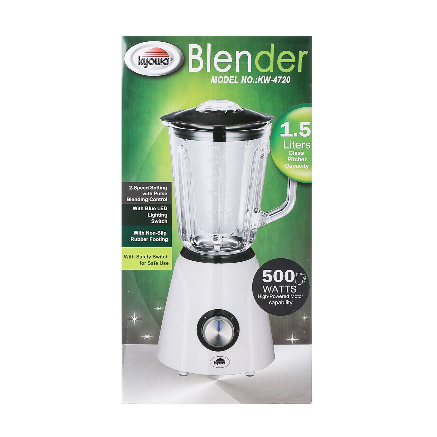 SM Home Kyowa Glass Blender 1.5L KW4720