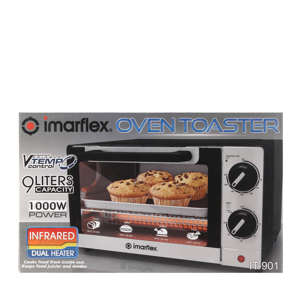 SM Home Imarflex 9L Oven Toaster IT901