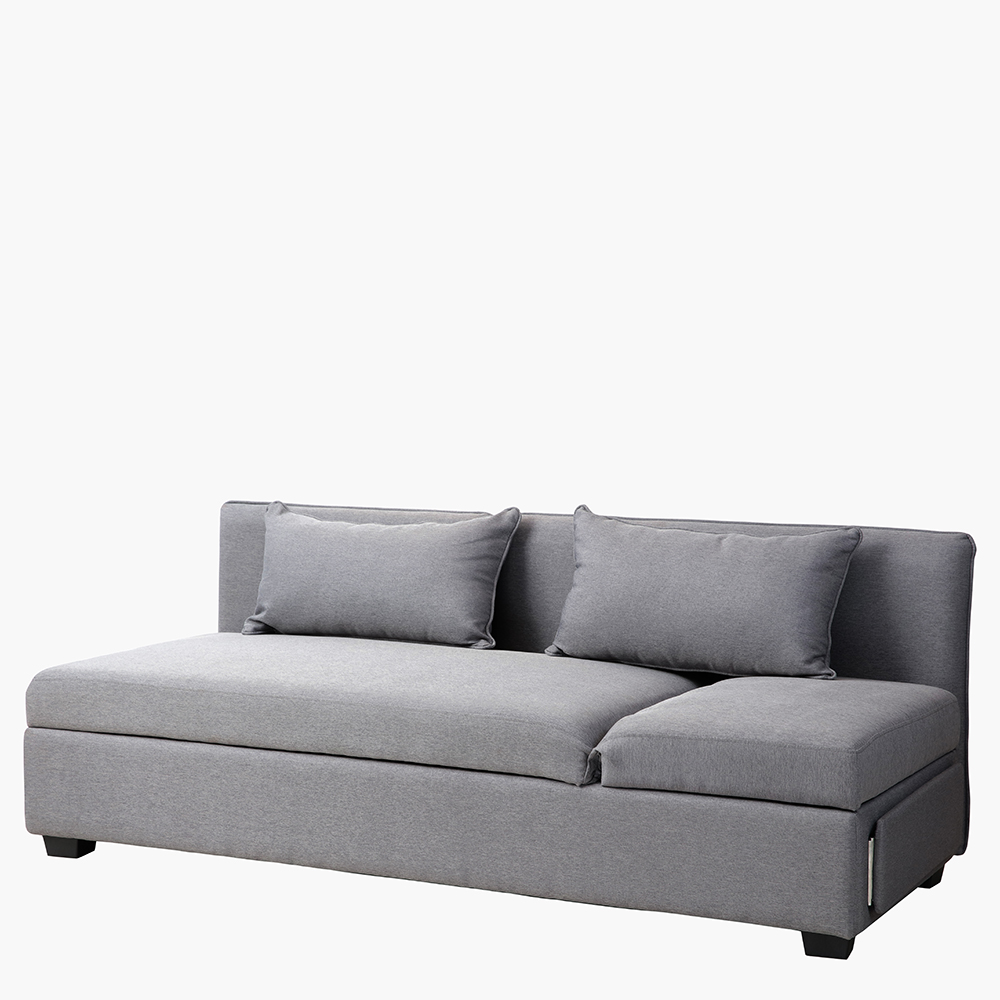 Sm Home Merkins Chaise Sofabed Gray