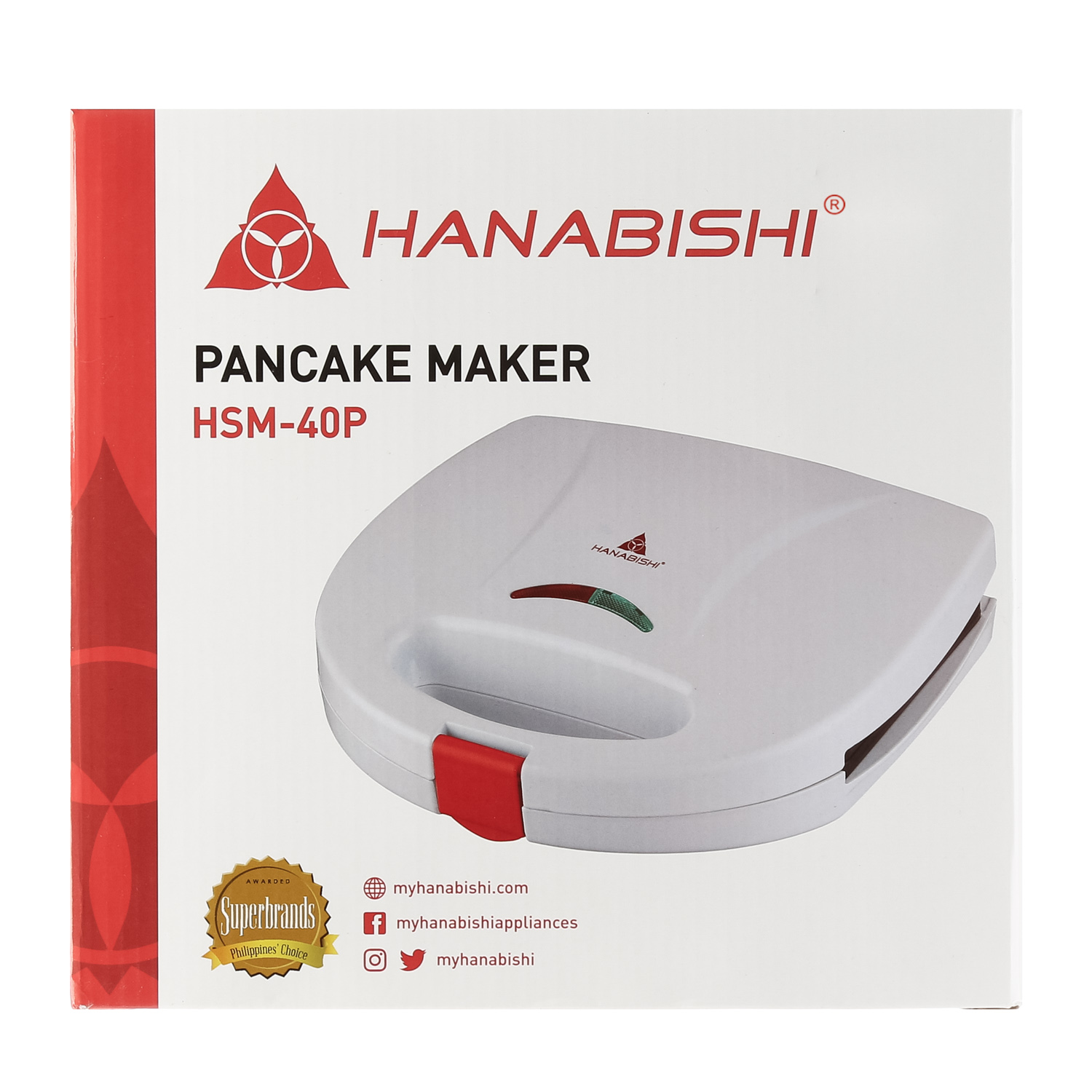 SM Home Hanabishi Sandwich Maker HSM40P
