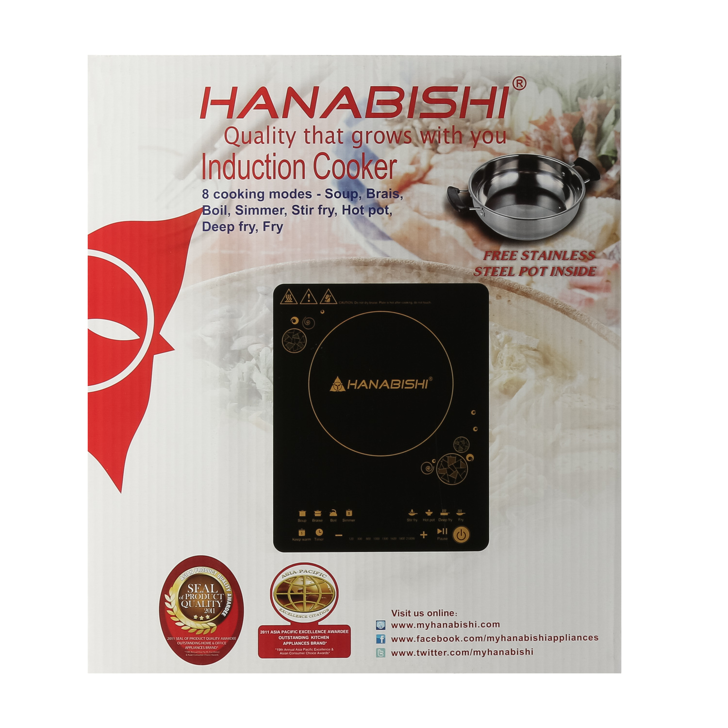 SM Home Hanabishi Induction Cooker HIC200