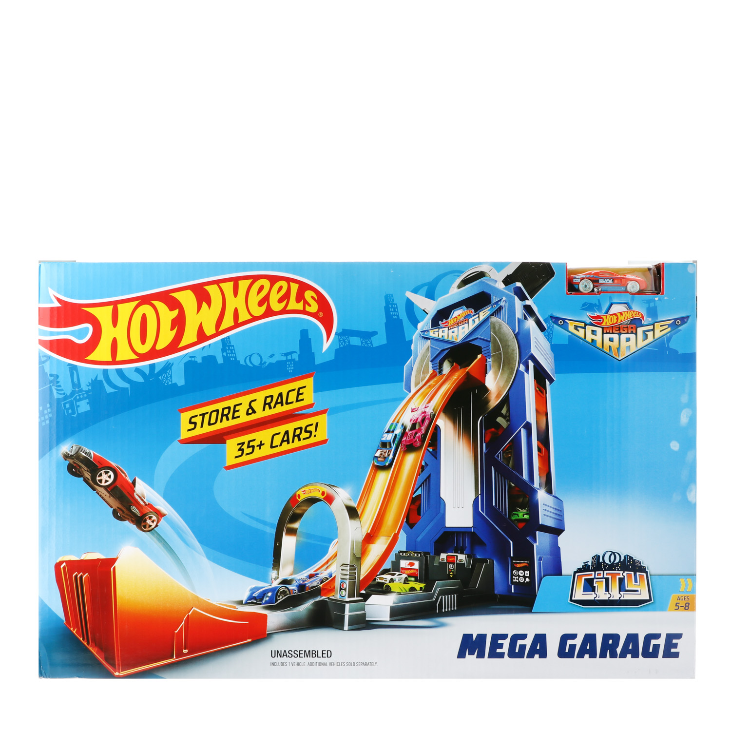 hot wheels mega garage