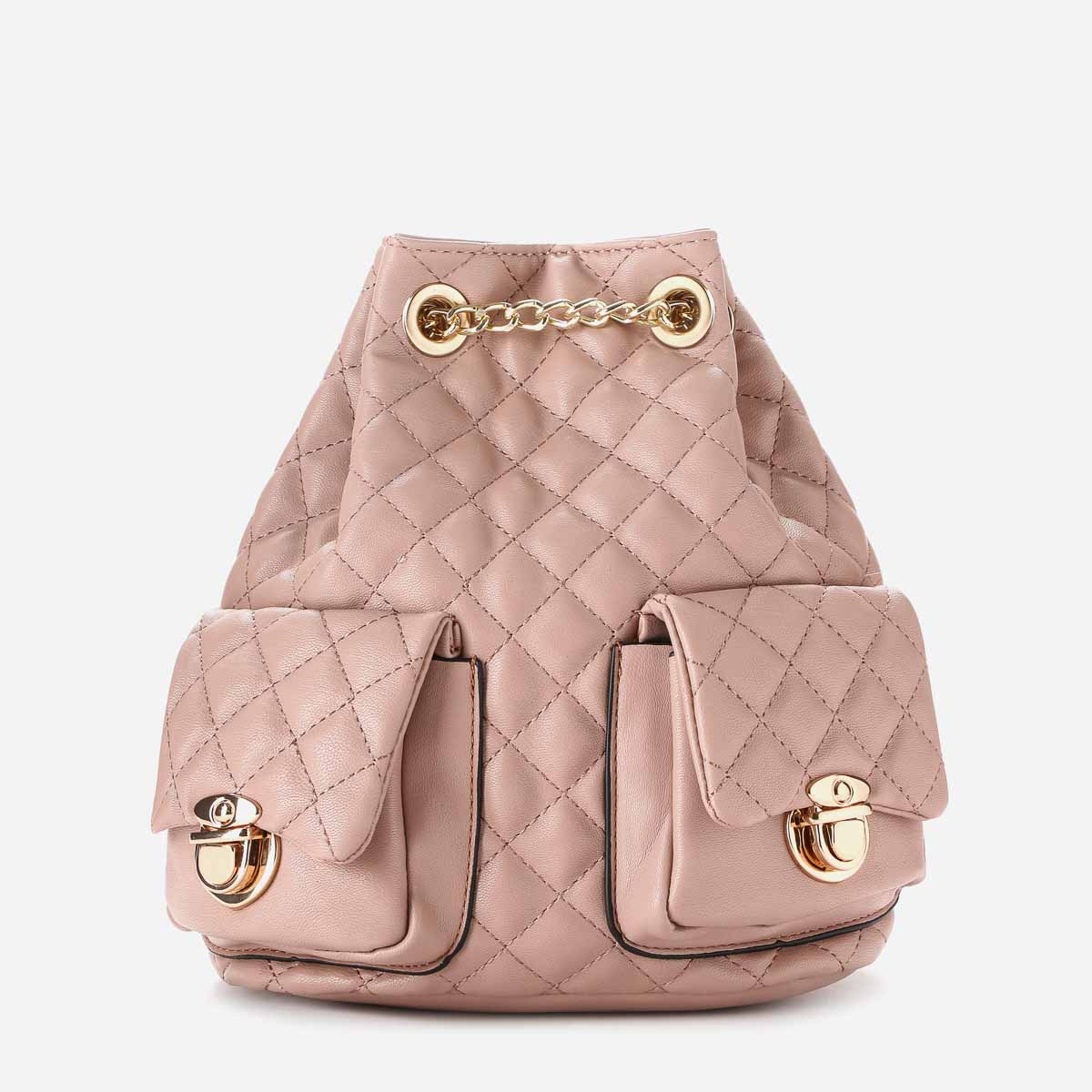 ladies quilted backpack
