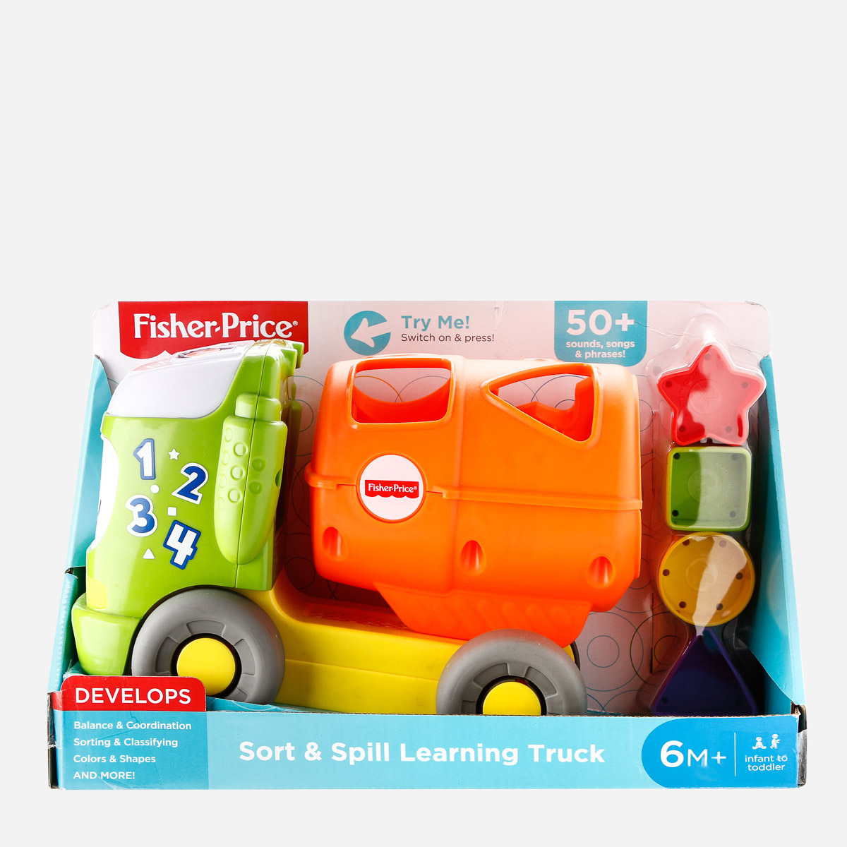 fisher price sort and spill learning truck