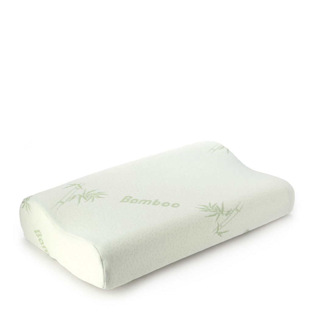 SM Home Hosh Memory Foam Pillow Bamboo Fabric 50 x 30cm.