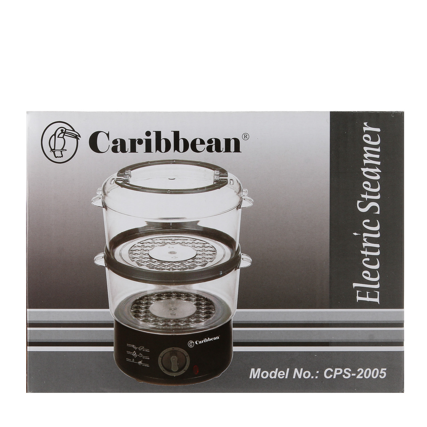 SM Home Caribbean 2Tier Electric Steamer CPS2005