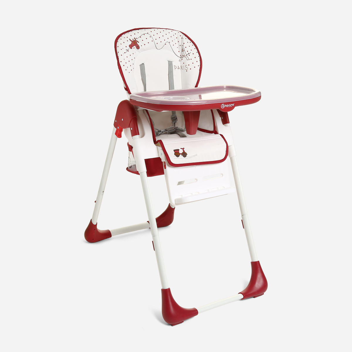ShopSM - Apruva Deluxe High Chair – Red