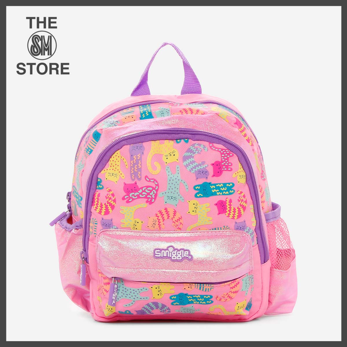 smiggle bag pink