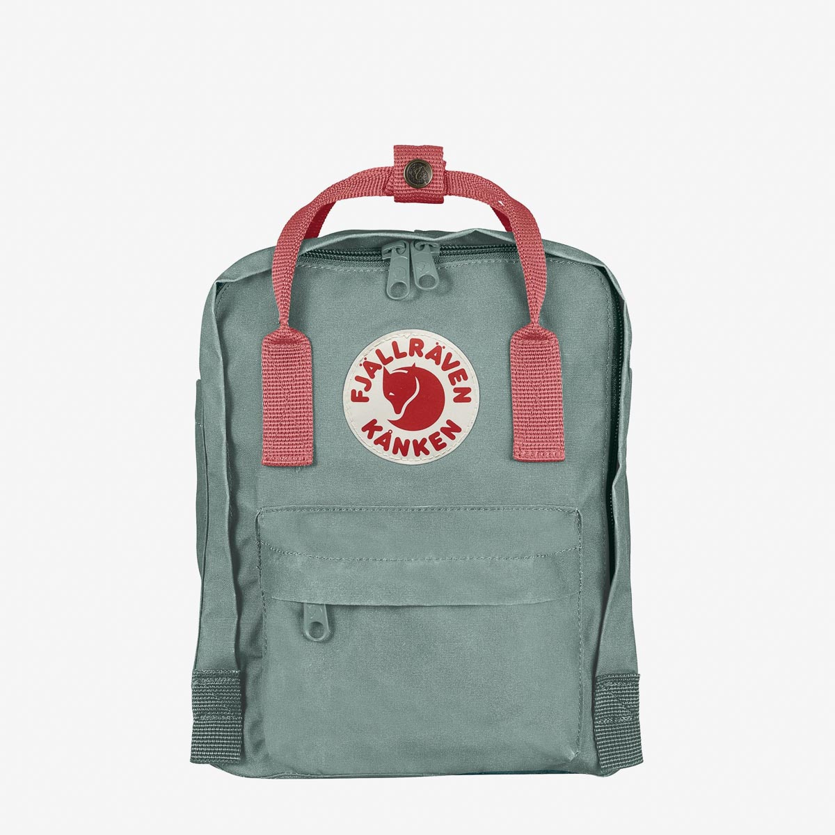 fjallraven kanken green and pink