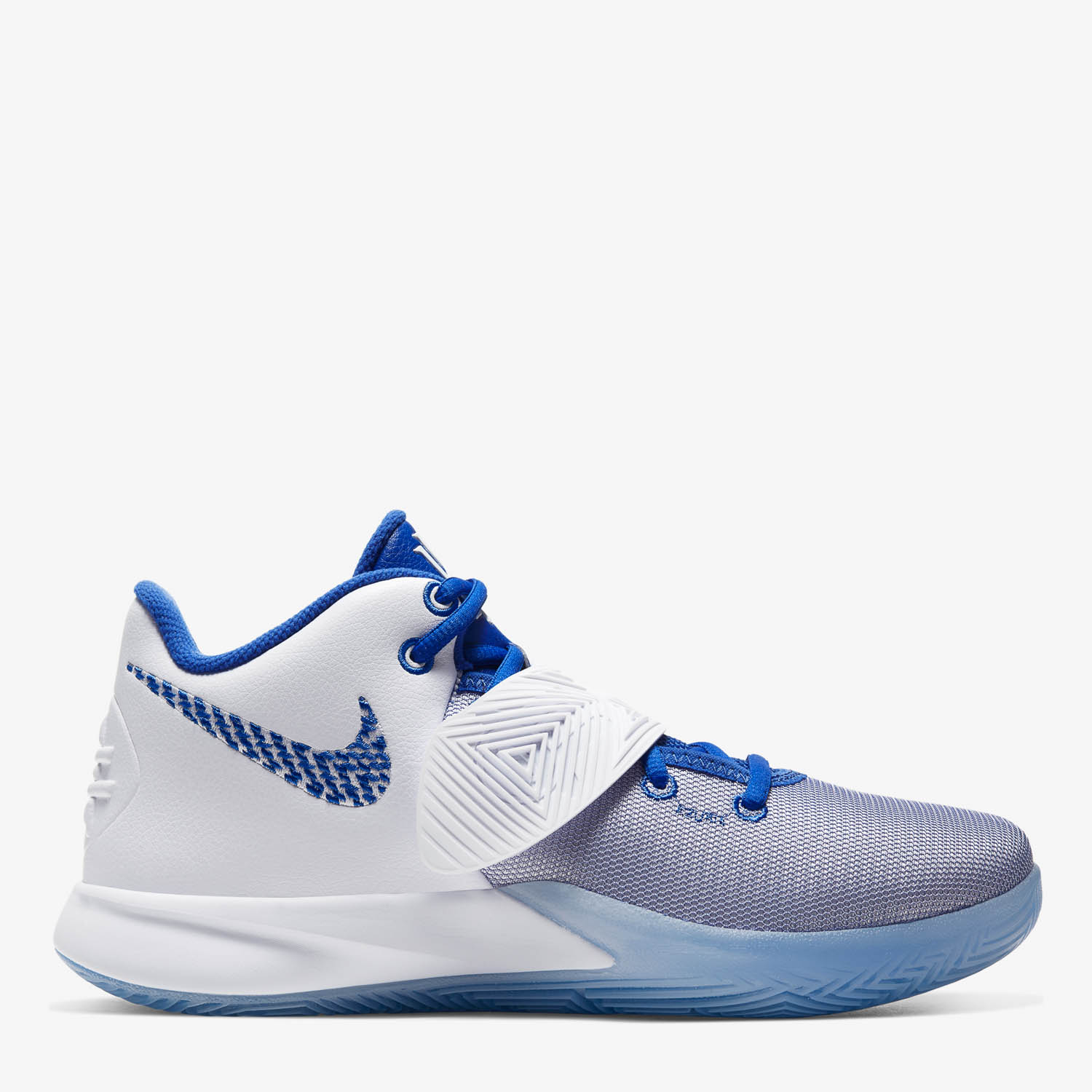 kyrie flytrap blue and white