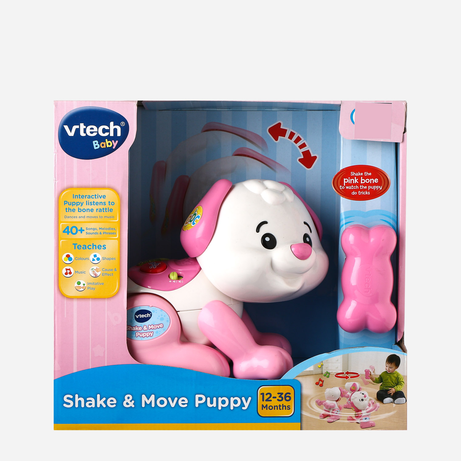 shake and move puppy