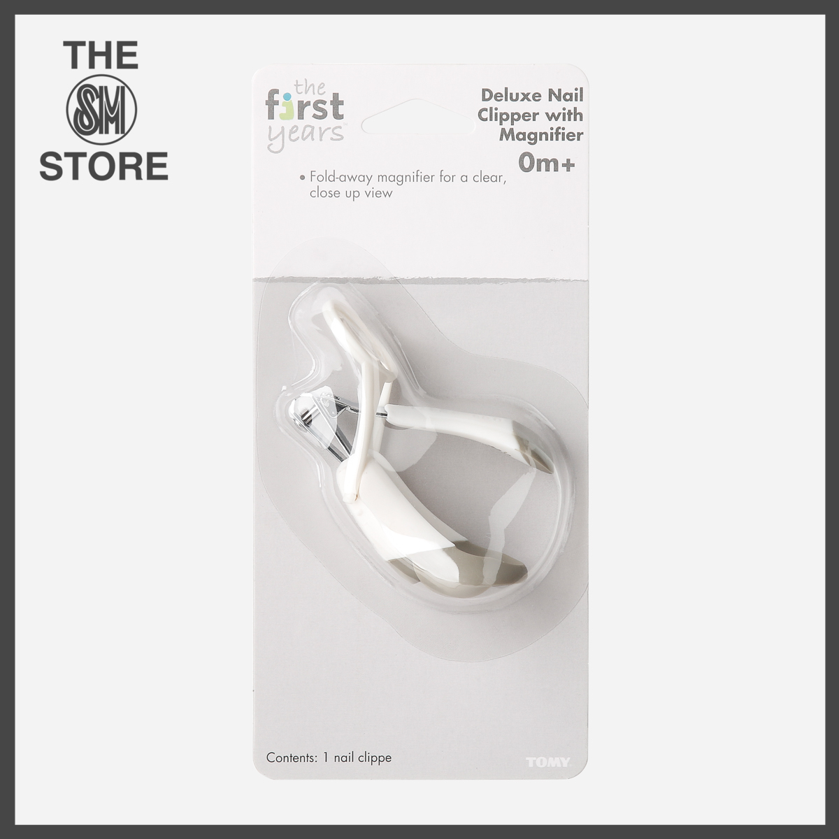 the first years deluxe nail clipper with magnifier